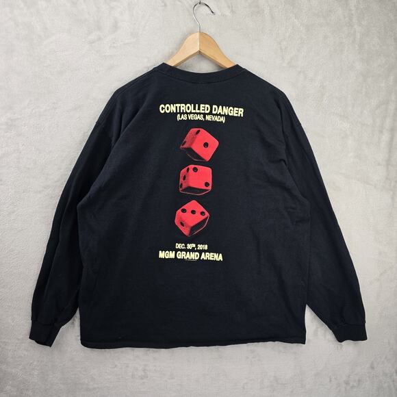 Dave Chapelle John Mayer Shirt XL Tour Band Comedy Las Vegas Controlled Damage - Picture 6 of 10